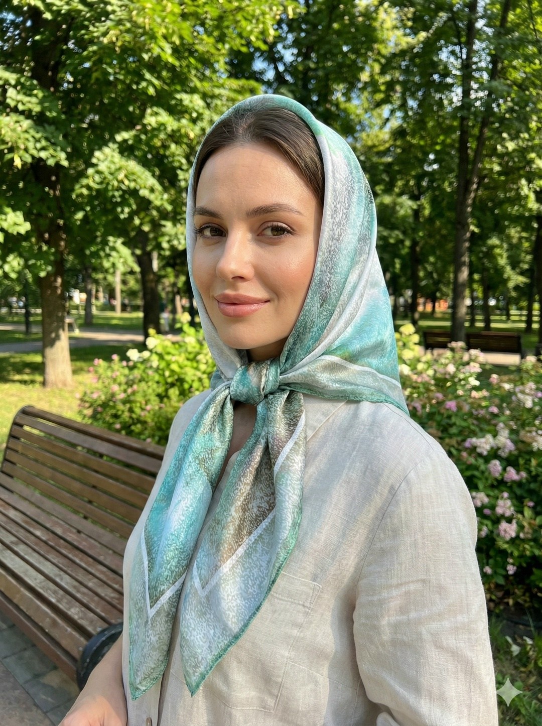 женский платок,платок женский павловопосадский платок,платок для женщины,шелковый платок на голову и шею,платка