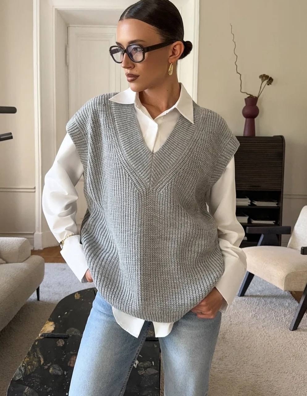 жилет вязаный трикотажный безрукавка beige island,жилет вязаный трикотажный безрукавка,жилет женский офисный вязаный универсальный,жилет вязаный женский,жилет трикотажный женский