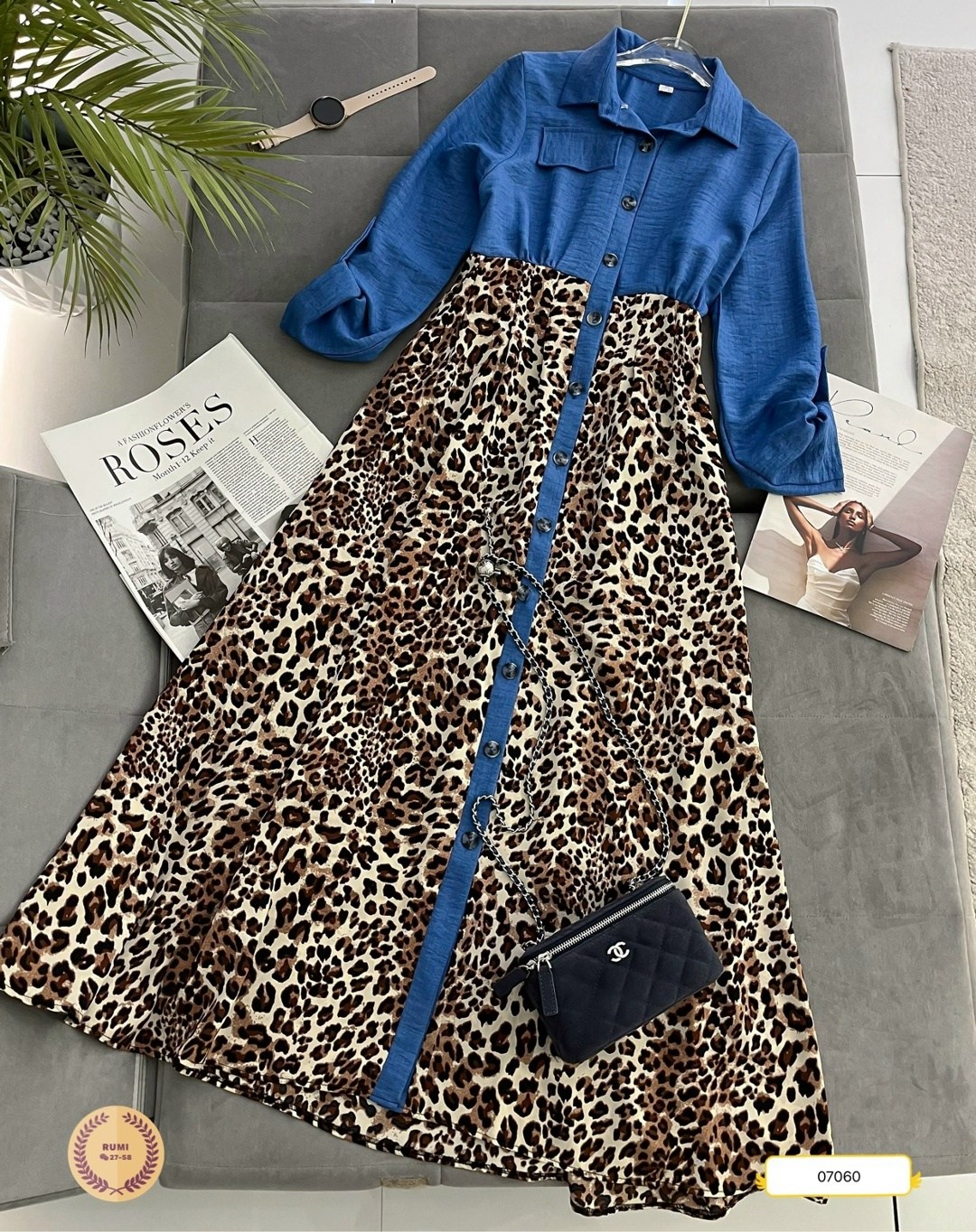 платье с леопардовым воротником,платье женское,платье с леопардовым принтом,платье,платье леопардовое