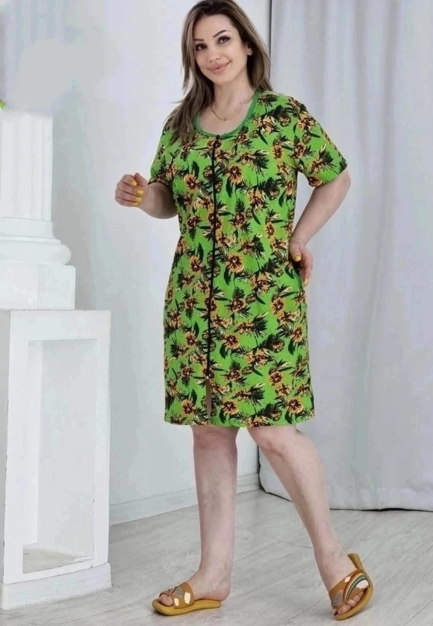 халат женский,халат женский домашний,халат жен,халат женский домашний на молнии,халат женский трикотаж