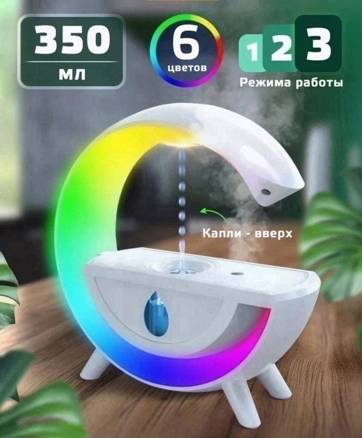 антигравитационный увлажнитель воздуха для дома ультразвуковой с подсветкой капля ночник,антигравитационный увлажнитель с каплями воды,увлажнитель воздуха с подсветкой,увлажнитель воздуха для дома ант