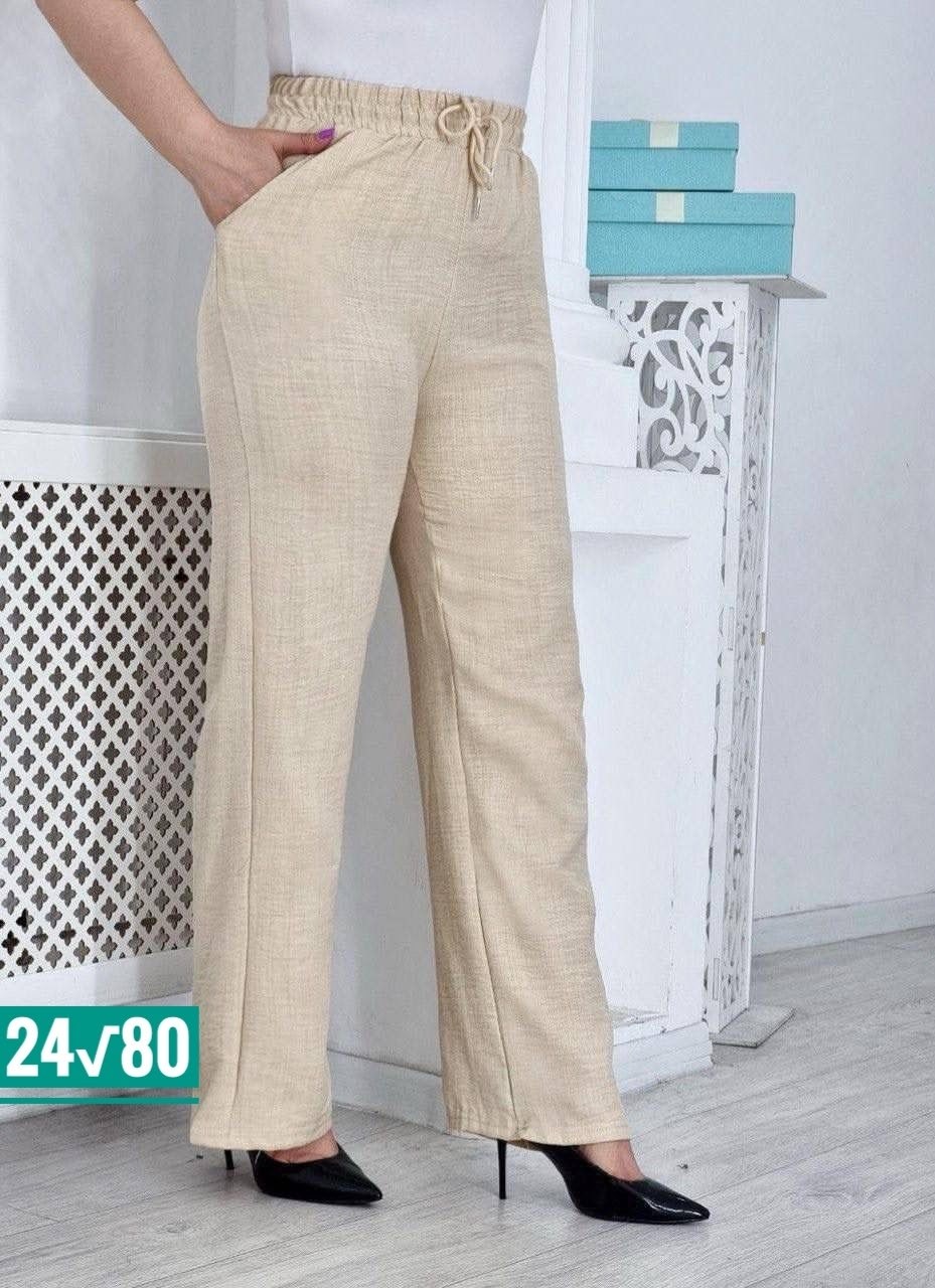 женские летние брюки,брюки льняные женские,брюки льняные палаццо,брюки женские,брюки льняные