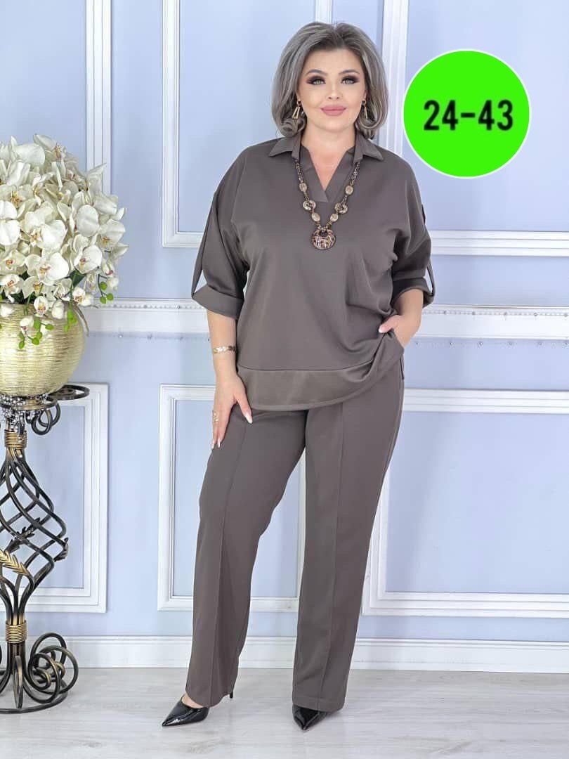 женские костюмы,стильные костюмы,костюм тройка женский, больших размеров,костюм тройка "хиллари"