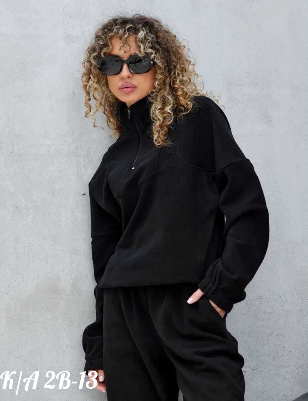 костюм из двухстороннего флиса bestia 562643811,флисовые костюмы,женский костюм 31979 коричневый,спортивный костюм женский на флисе,спортивный костюм