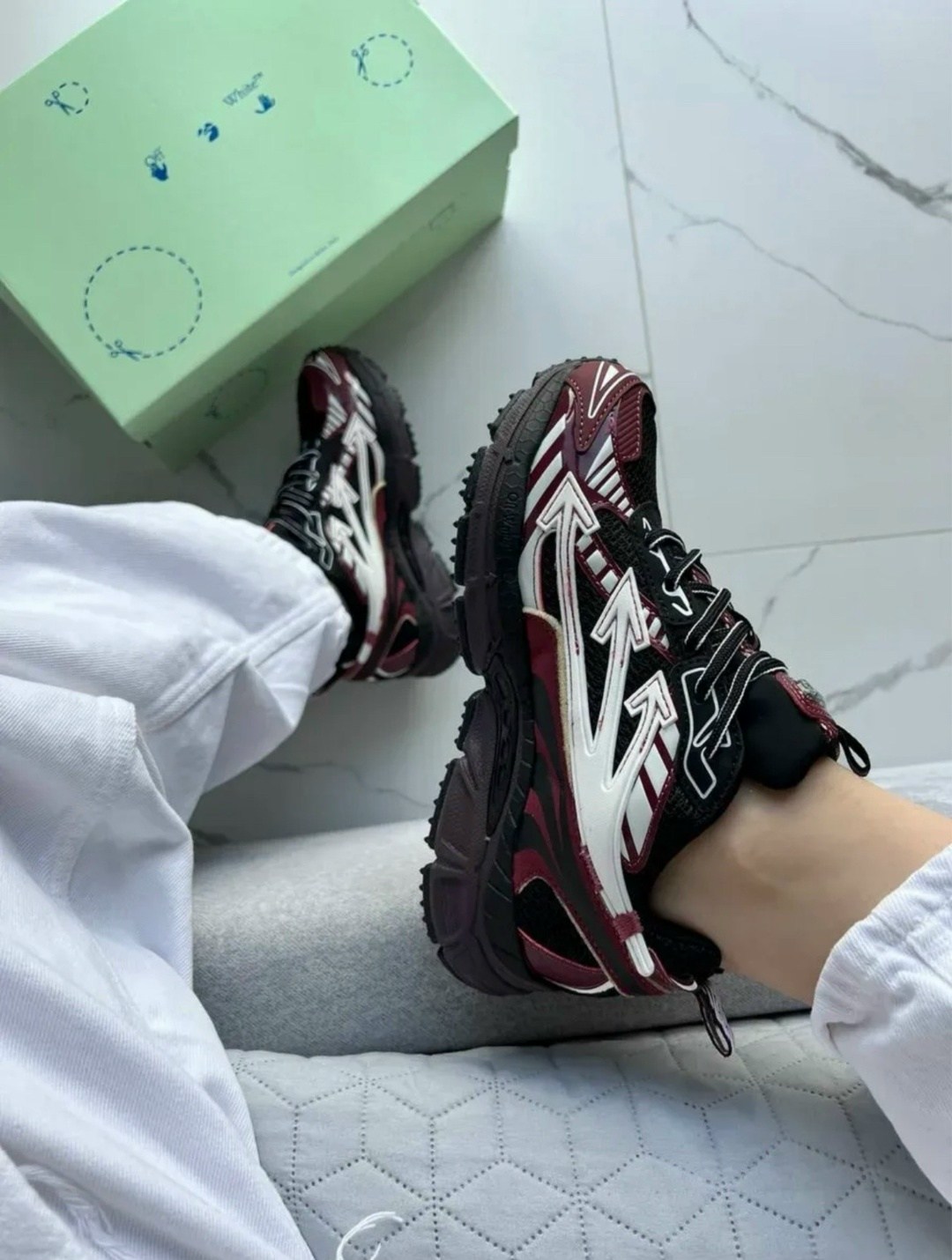 кроссовки off-white be right back бордовые,кроссовки off-white be right back,,спортивная ,кроссовки мужской