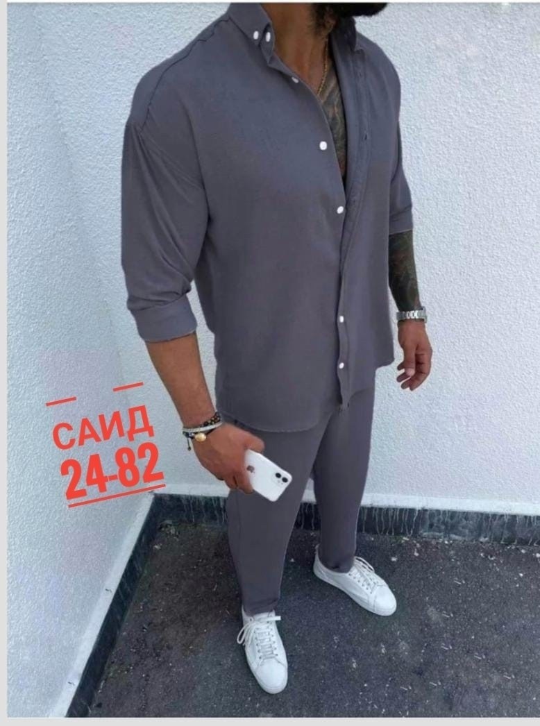мужской стильный костюм,летний костюм с рубашкой,костюм мужской летний,мужская мода,костюм повседневный мужской
