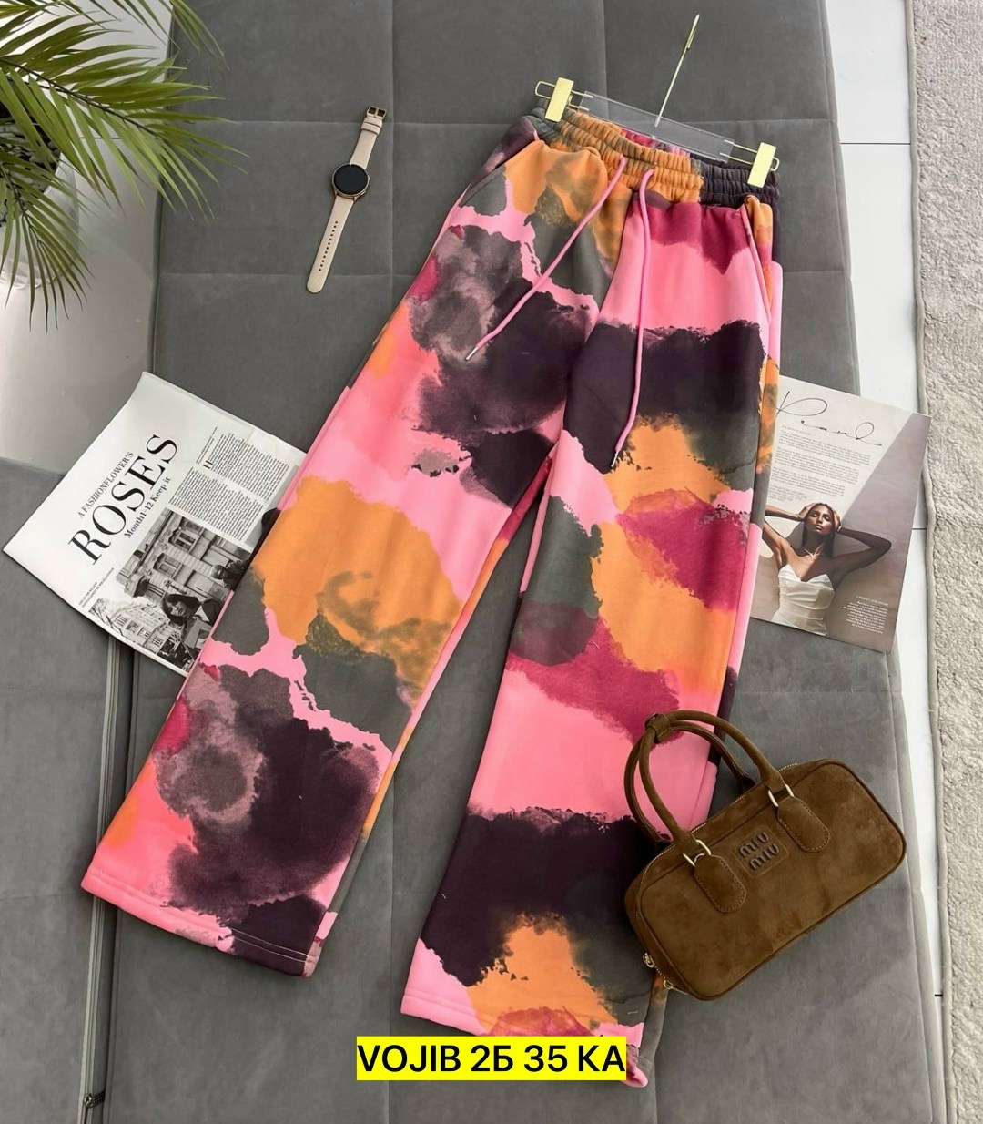 брюки модные,женские штаны,брюки женские/штаны оверсайз в клетку flam.shop 53630253,женские брюки,брюки женские палаццо