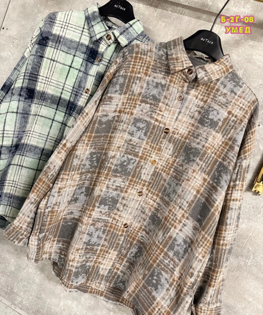 рубашка miu miu оверсайз в клетку варенка,рубашка в клетку,повседневная рубашка,рубашка оверсайз в клетку теплая,рубашка