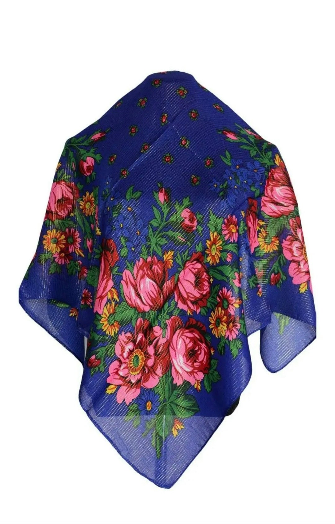 платки с люрексом,платок victoria,женские платки,летние сумерки платок павлопосадский,павлопосадский платок возвращение