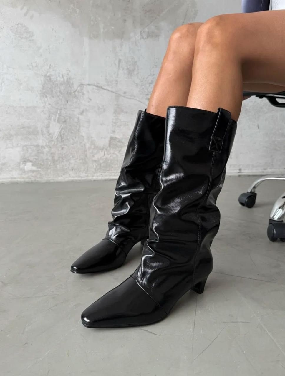 высокие сапоги,сапоги на каблуке,сапоги,женские сапоги с острым носком,женские сапоги