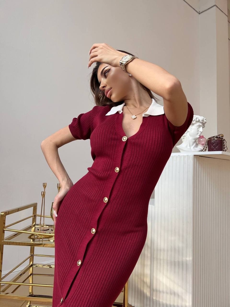 платье женское,платье трикотажное,бордовое платье,платье женское бордовое,платье