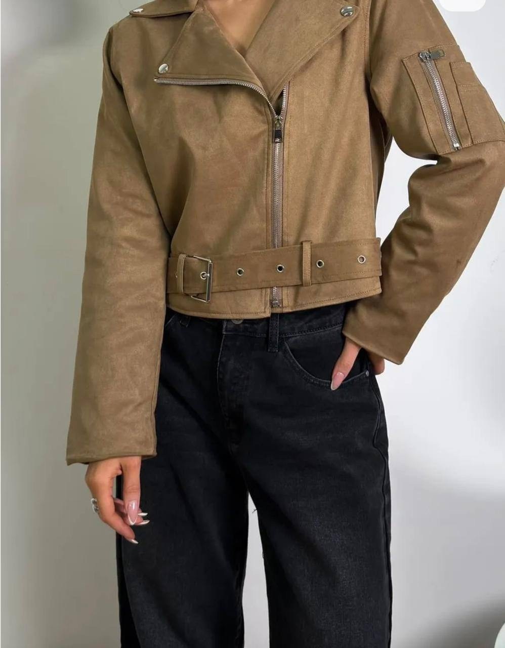 куртка косуха,женская замшевая куртка косуха коричневая,куртка женская,замшевая куртка,куртка кожаная косуха