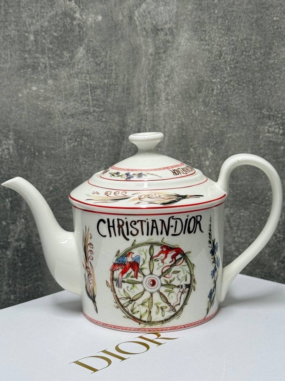 чайный набор dior 2 шт,чайная пара dior " la papesse",чайная пара наборы,набор dior,dior набор чайный "la papesse (жрица)" 270 мл на 2 перс