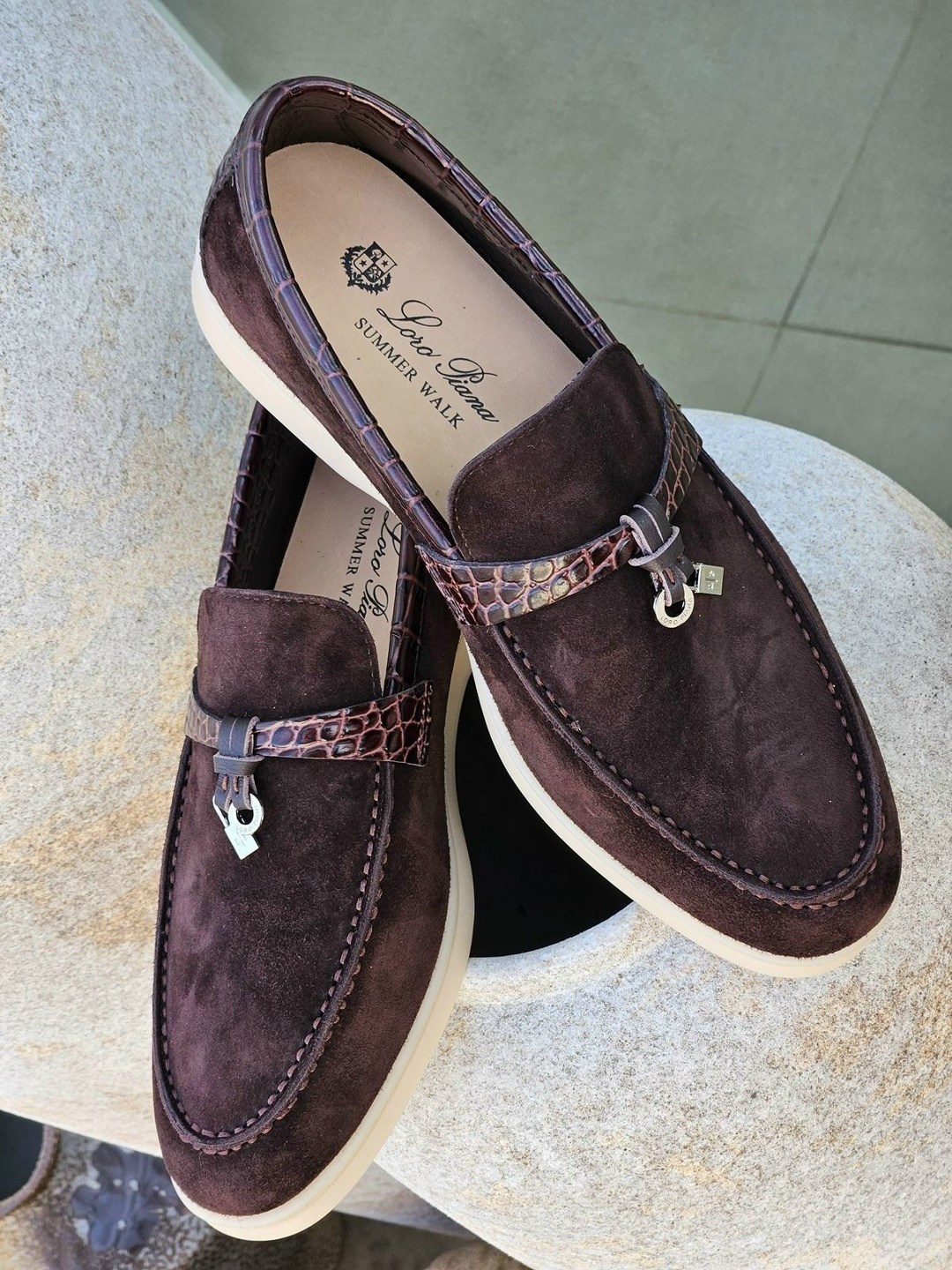 ,лоферы женские loro piana,лоферы loro piana,лоферы,замшевые лоферы loro piana