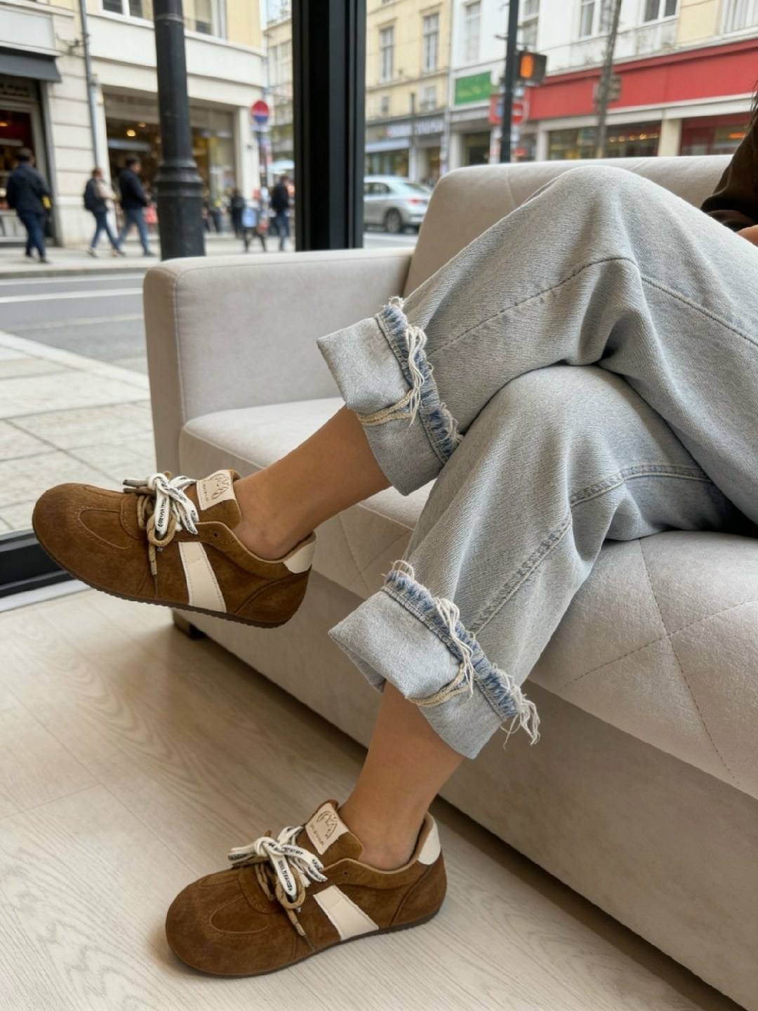 ,замшевые кроссовки,спортивная ,кроссовки женскиe, повседневные