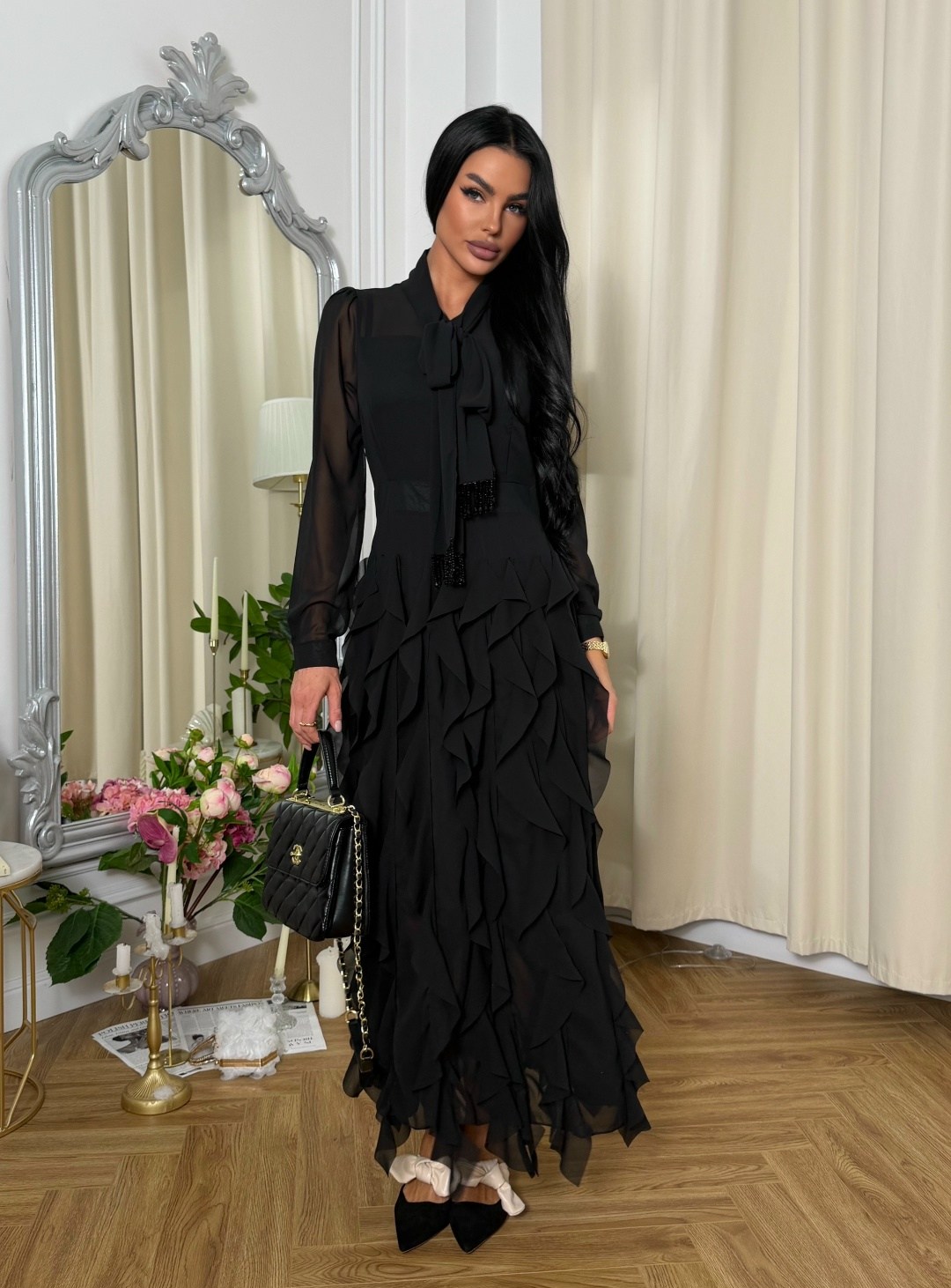 платье,шифоновое платье,вечернее платье,длинное шифоновое платье,платье мода