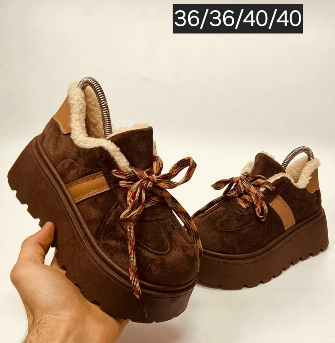 меховые замшевые туфли на плоской подошве на платформе,, женская,замшевые женские туфли-лоферы на платформе, на платформе