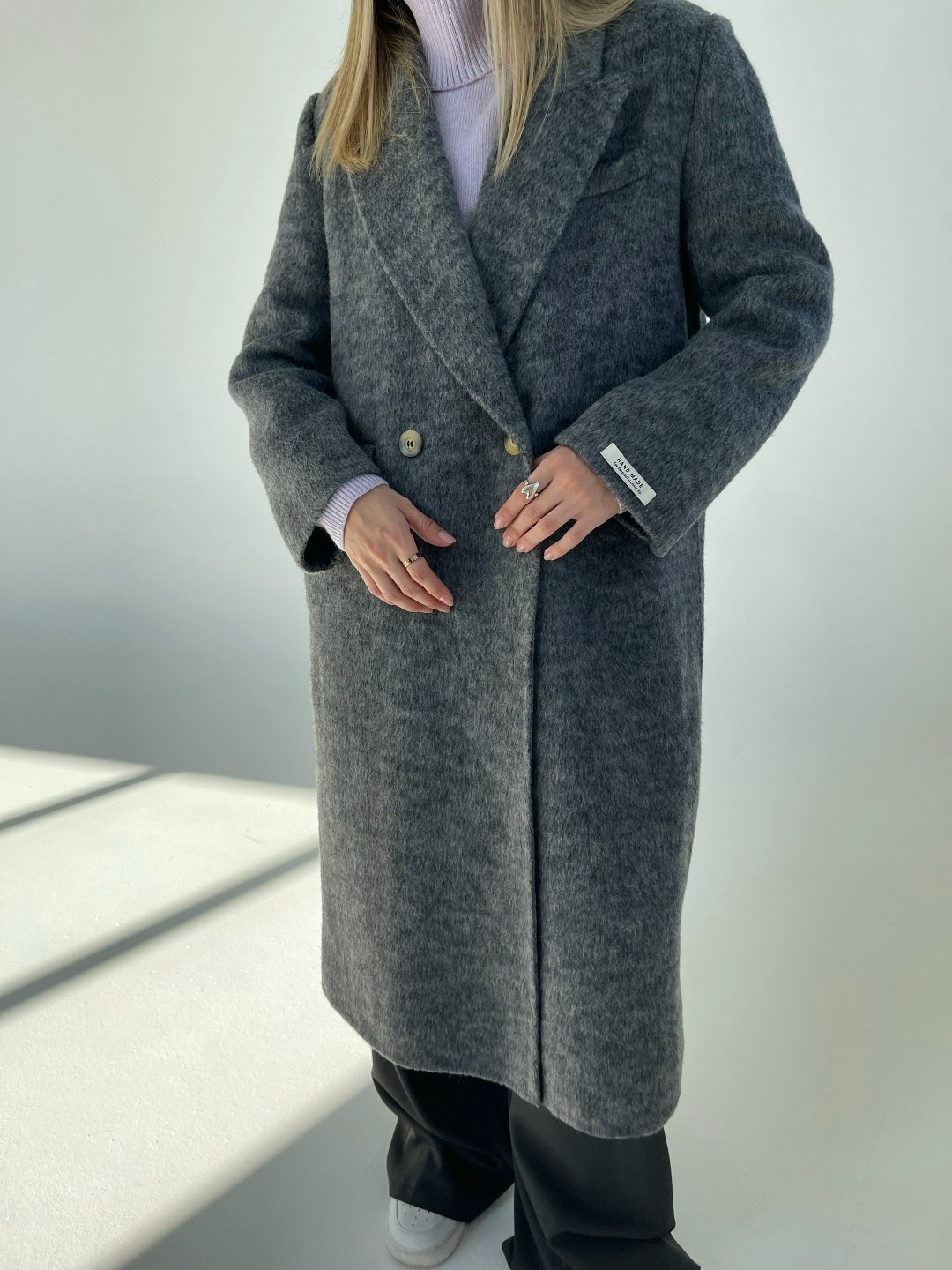 пальто серое,пальто шерстяное женское,пальто длинное демисезонное оверсайз,серые женские пальто,пальто rivoli 1044 серый