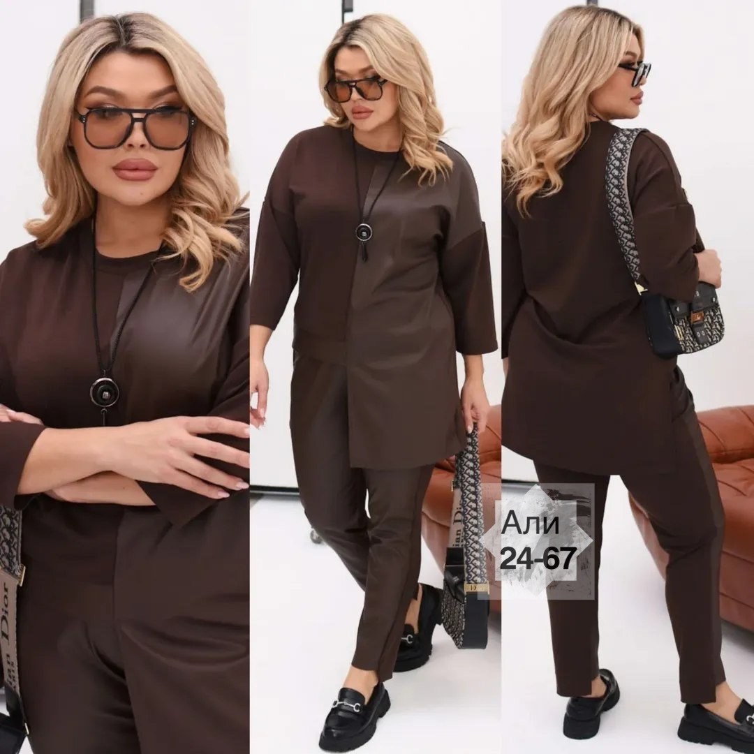 брючный костюм больших размеров,костюм брючный больших размеров mo&li,костюм женский брючный,стильные костюмы,костюм с брюками