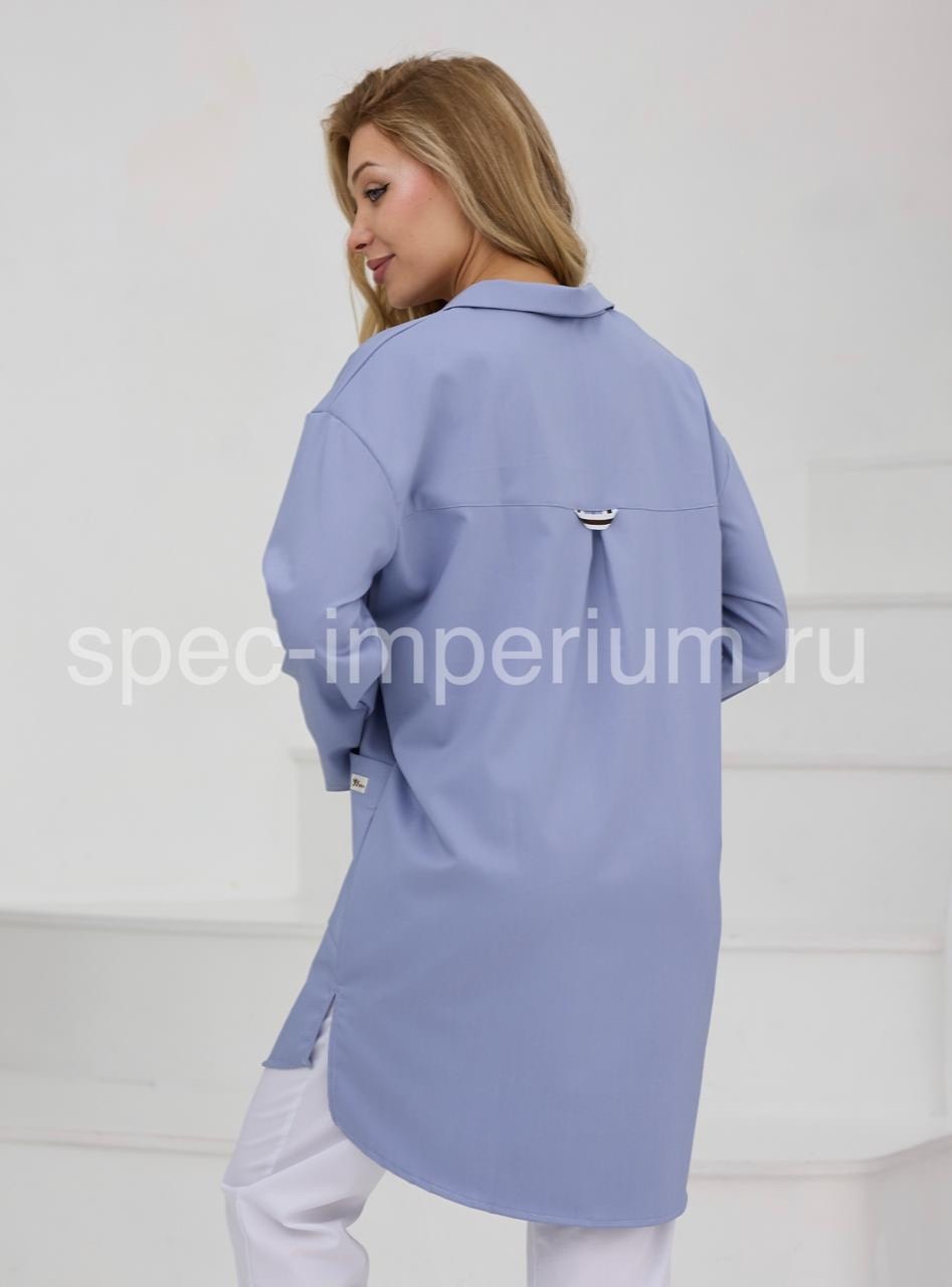 халат медицинский женский,медицинская рубашка удлиненная capriz,халат женский,женский медицинский костюм,одежда медицинская