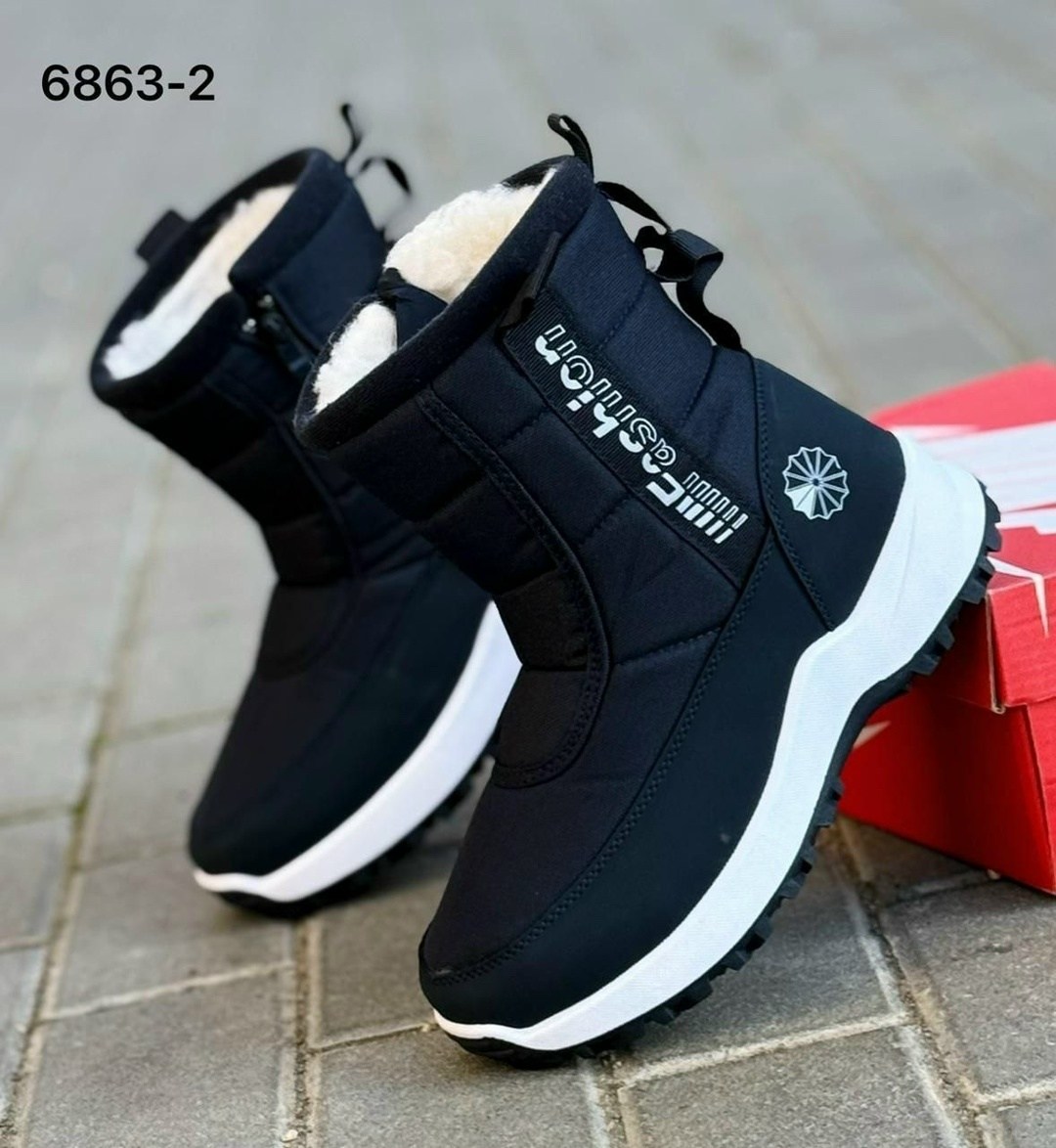 женские дутики 2265-4 черные,дутики,,дутики женские,дутики gogc