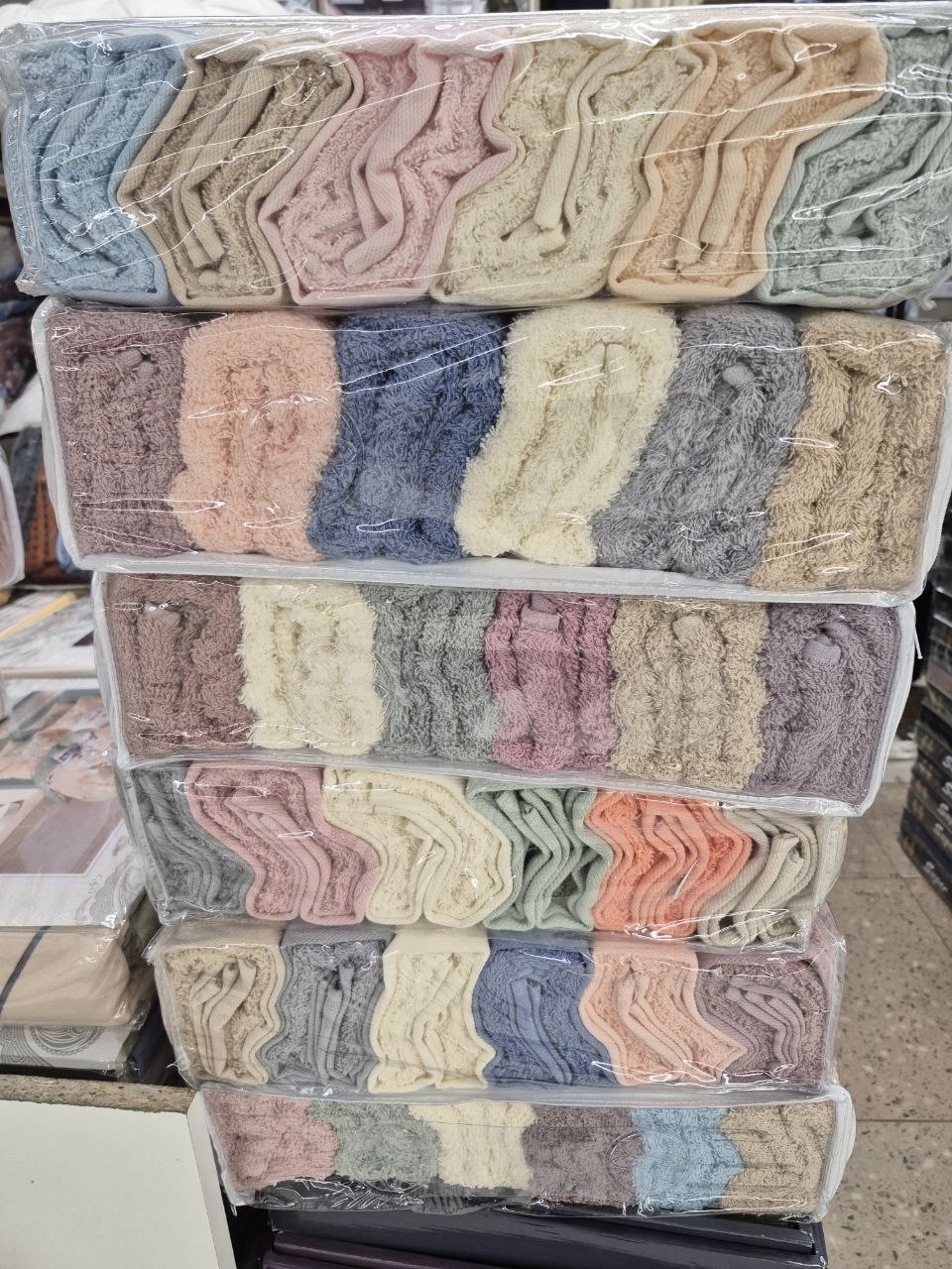 набор полотенец,полотенца махровая,набор полотенец для ванной,набор полотенец для ванной 6 шт,комплект махровых полотенец