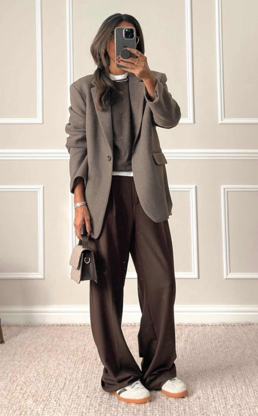 трикотажный костюм,костюм женский,костюм брючный,брюки палаццо трикотажные теплые широкие closie,кашемировый костюм