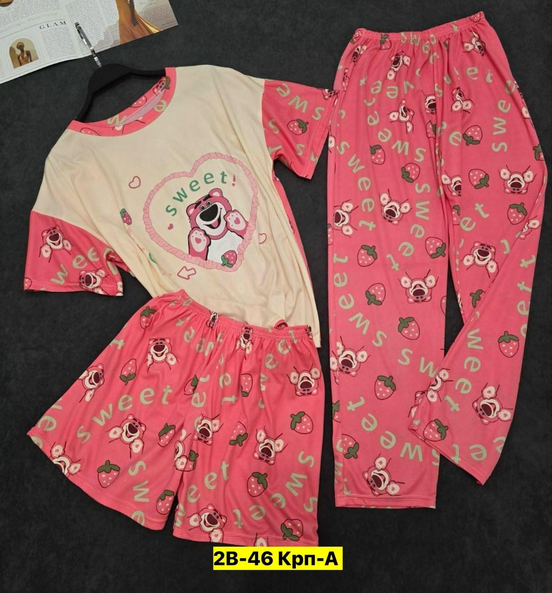 женские пижамы,пижама тройка,пижама женская тройка,пижама женская костюм,комплект пижама