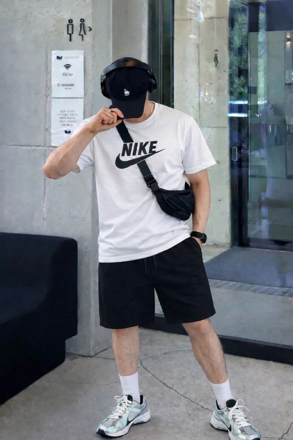 nike сумка на пояс,мужская мода,сумка на пояс,сумка на плече,одежда для парней