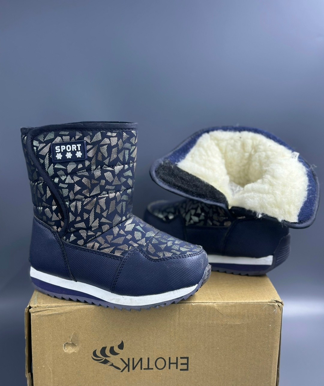 сапожки дутики детские зимние bronx,дутики детские libang цвет чёрный размер 21,детские дутики,дутики детские зимние,сапоги детские дутики