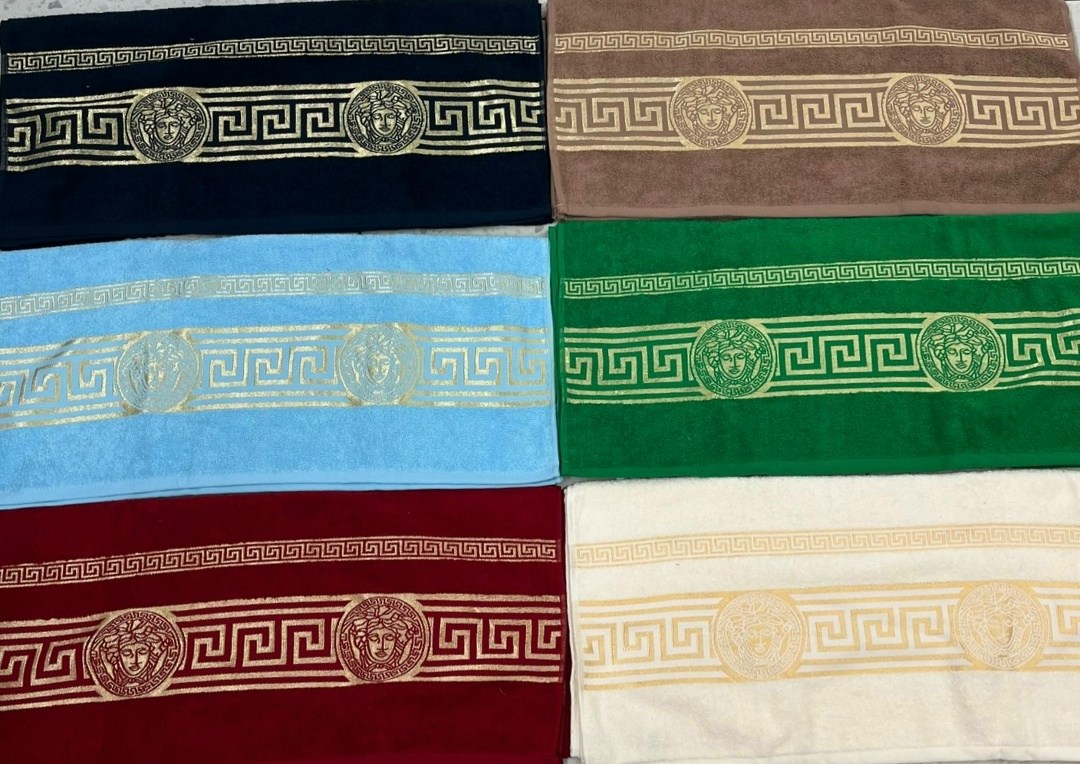 полотенце махровое 70х140 версаче,полотенца махровая,полотенце версаче,полотенца банная,полотенце синее