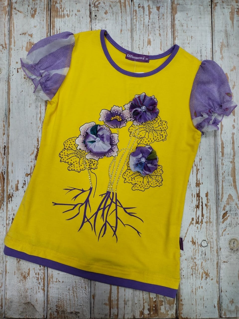 футболки для девочки,футболка для девочки фиолетовая,футболки детские,футболки для детей,фиолетовая футболка