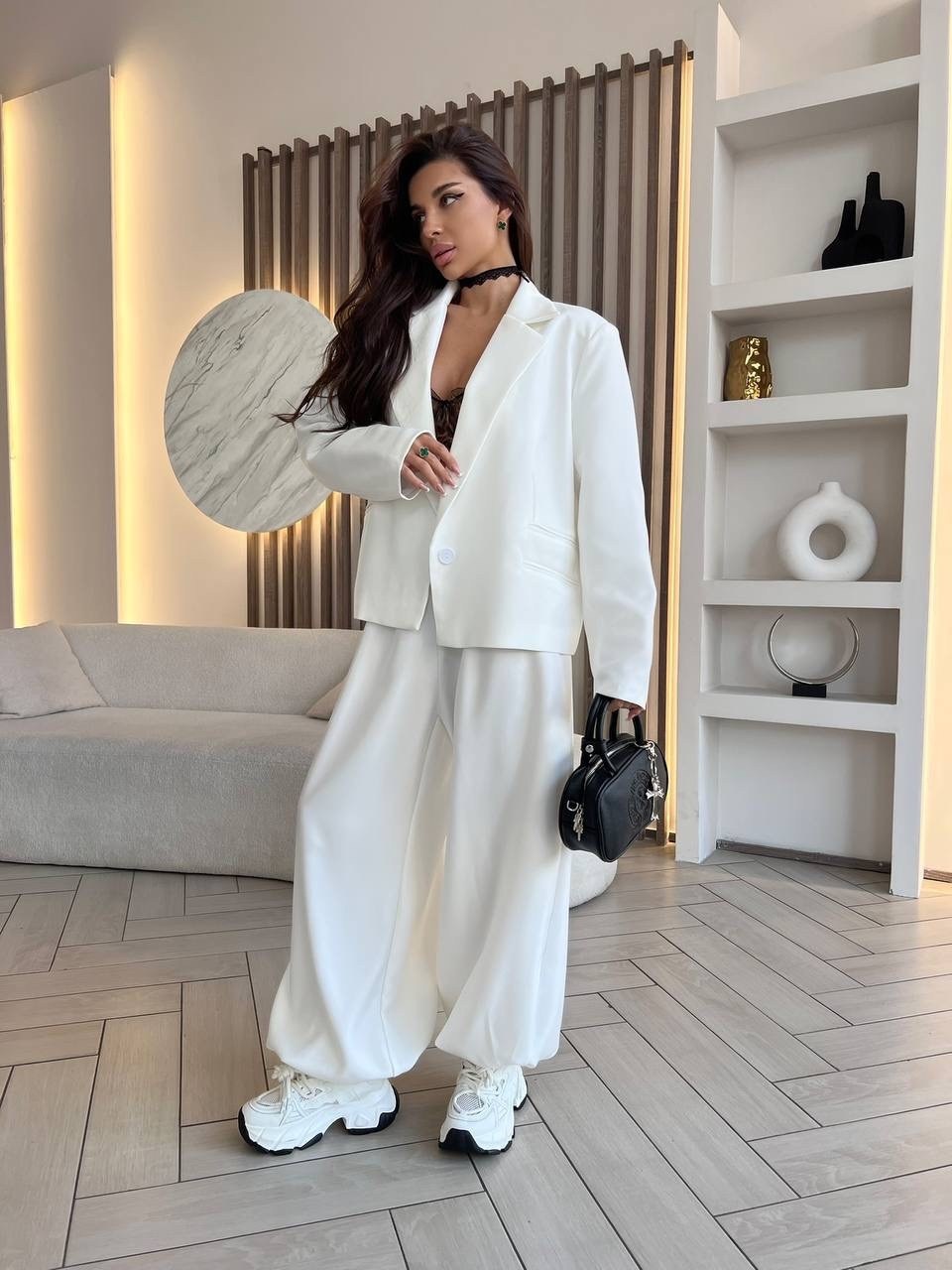 белый костюм женский брючный палаццо,брючный костюм белый,брючный костюм,брючный костюм женский,белый брючный костюм женский
