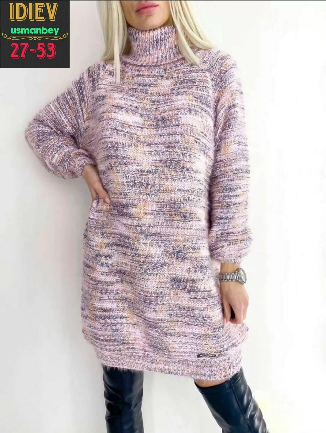 туника вязаная теплая,туника свитер оверсайз вязаное теплое niki&anni,туника с горлом,туника свитер оверсайз вязаное теплое berlinta,туника женская