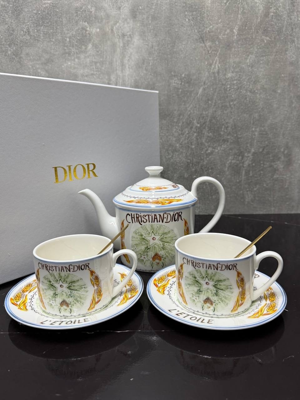 чайная пара наборы,чайные наборы,чайный набор,чашка диор,кофейный набор