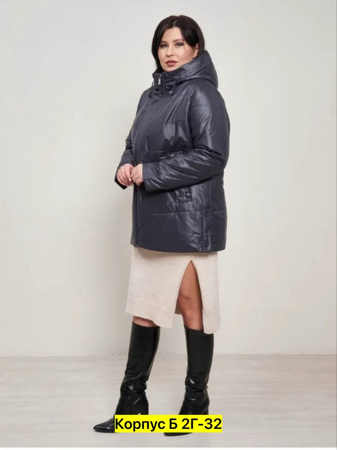 демисезонная куртка,женская демисезонная куртка,куртка демисезонная большие размера,куртка демисезонная больших размеров осень с капюшоном puvildra 254617807,куртка женская демисезонная с капюшоном