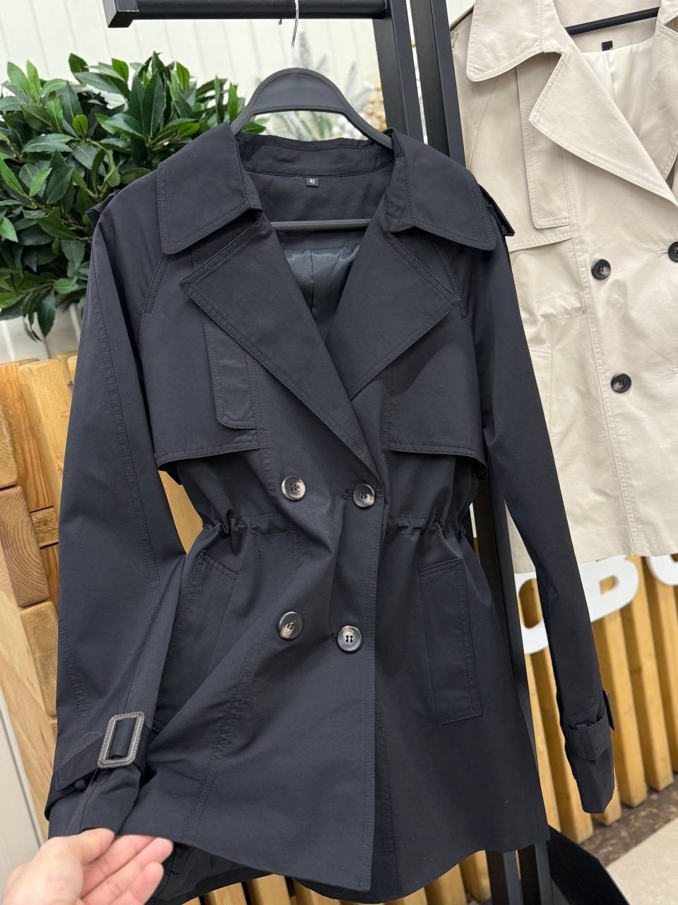 плащ тренч женский,тренч плащ,тренч,бежевый тренч,тренч короткий