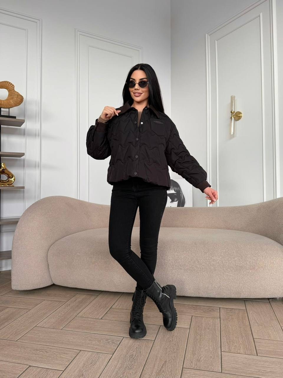 стильная куртка,женская куртка,куртка комбинированная,куртка,куртка женская стильная