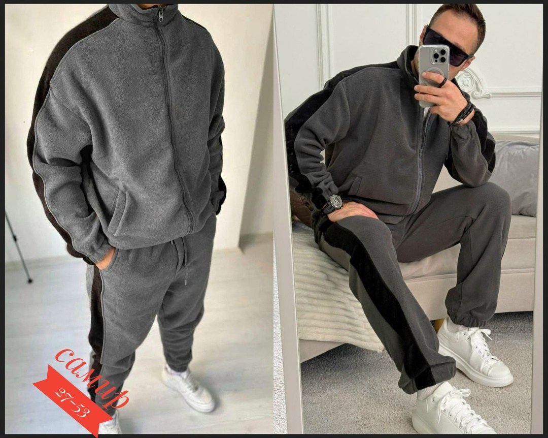branki костюм спортивный размер цвет серый,спортивный костюм для мужчин двухсторонний флис,branki серый мужской костюм спортивный,костюм двойка для мужчин двухсторонний флис,мужской спортивный костюм
