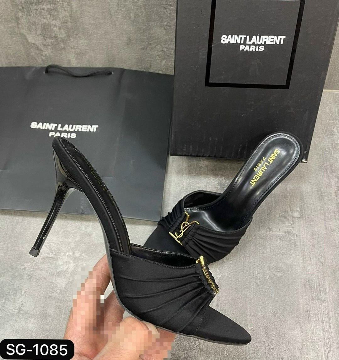 ,мюли женские,saint laurent туфли,женская ,босоножки ysl