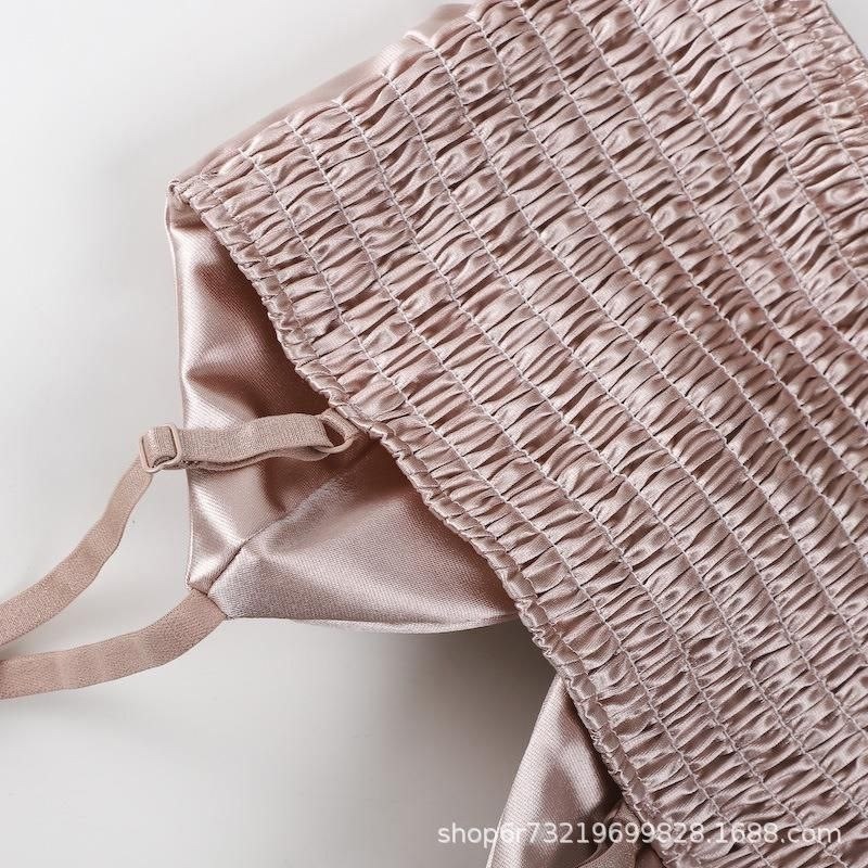 атласный топ,топ атласный на бретелях,атласный бюстгальтер с треугольными чашечками,нижнее белье топ,атласный бюстгальтер