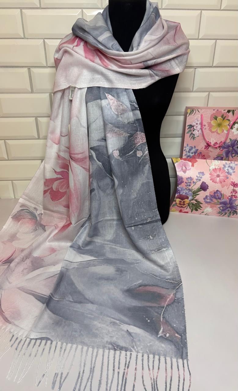 палантин женский,палантин,шарф женский палантин,шарфы и платки,двусторонний палантин