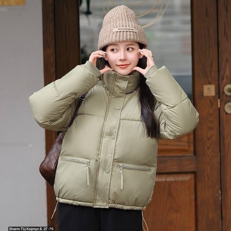 куртка женская,женская модная куртка-пуховик средней длины,женская демисезонная куртка,зимние женские куртки 2026,повседневная куртка