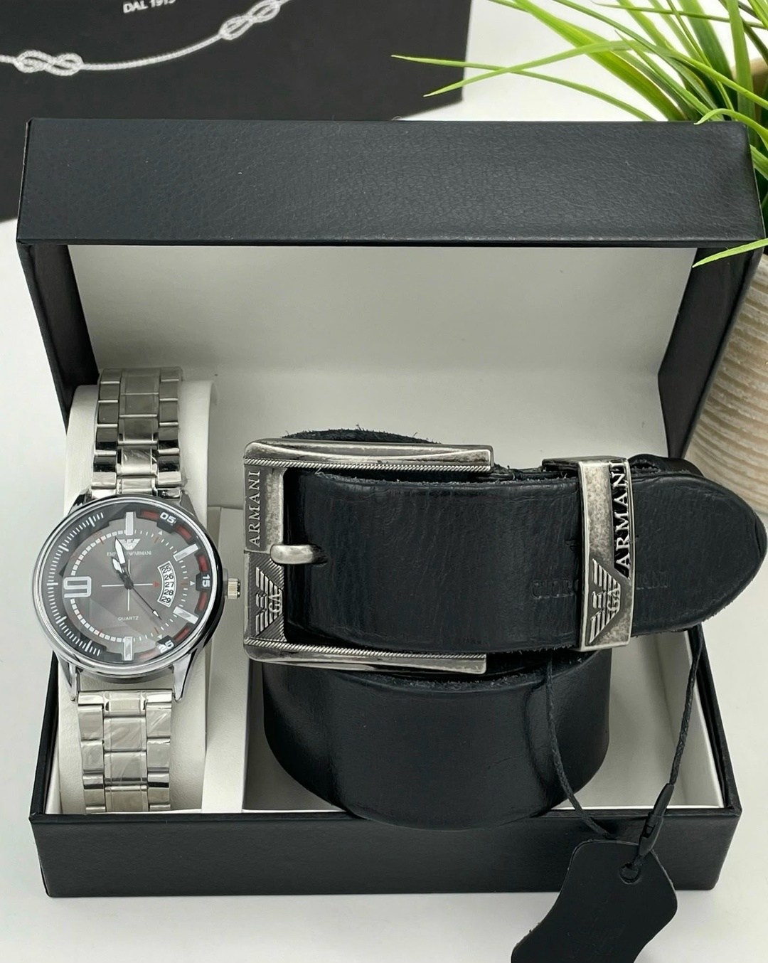 мужской подарочный набор,набор часы,мужские наборы,подарочные наборы для мужчин,набор армани мужской