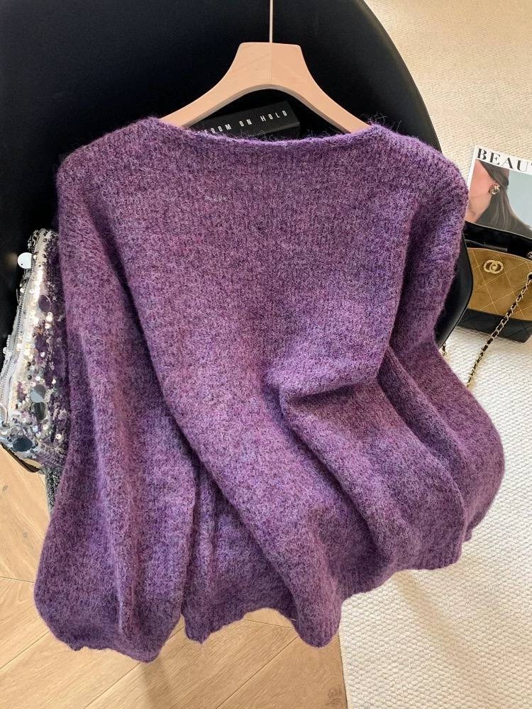 свитер паутинка "лаванда" из кид мохера на шёлке,джемпер паутинка из мохера с цветком розово-сиреневая,джемпер паутинка с воланами из кид мохера на шелке,джемпер паутинка из кид мохера в розово-сирене