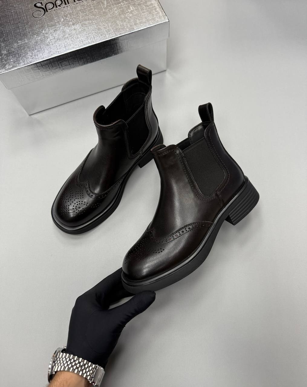 ,челси ботинки женские, челси женская,yourbox ботинки челси,женские кожаные ботинки челси высокого качества