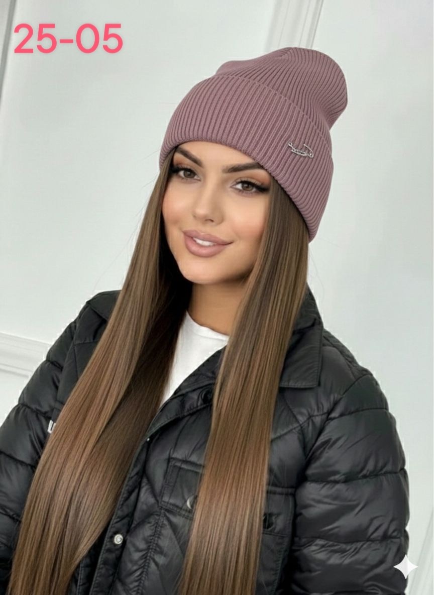 шапка осенняя-весенняя бини grania 530341687,шапка бини демисезонная с отворотом,шапка бини демисезонная,шапка вязаная,шапка бини savez для женщин размер 52-58 серый