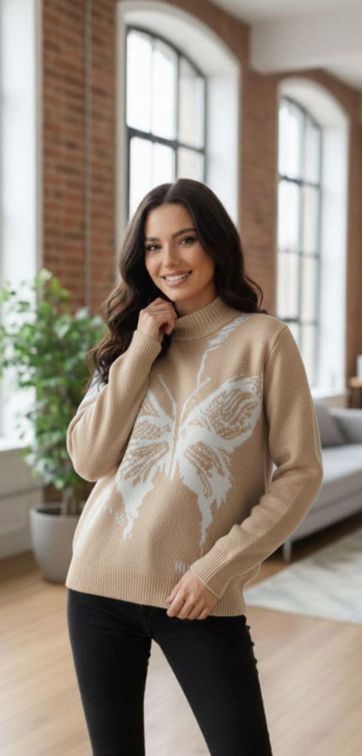 джемпер,голубой джемпер,свитера женские,свитер женский джемпер,кофта женская свитер