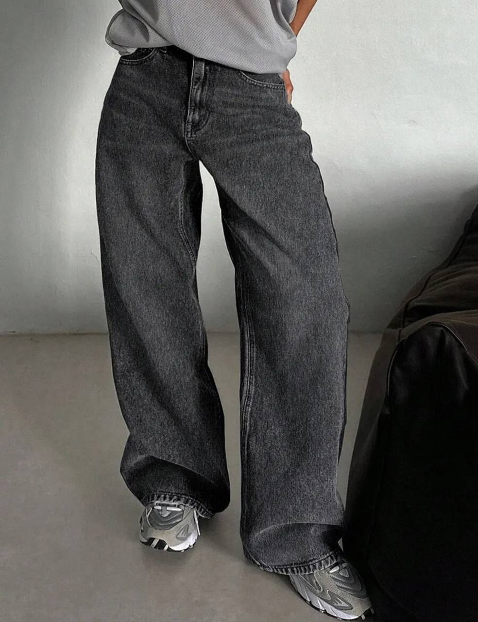 джинсы широкие shein,syiwidii женские широкие джинсы,джинсы широкие с высокой талией,джинсы широкие серые,джинсы широкие