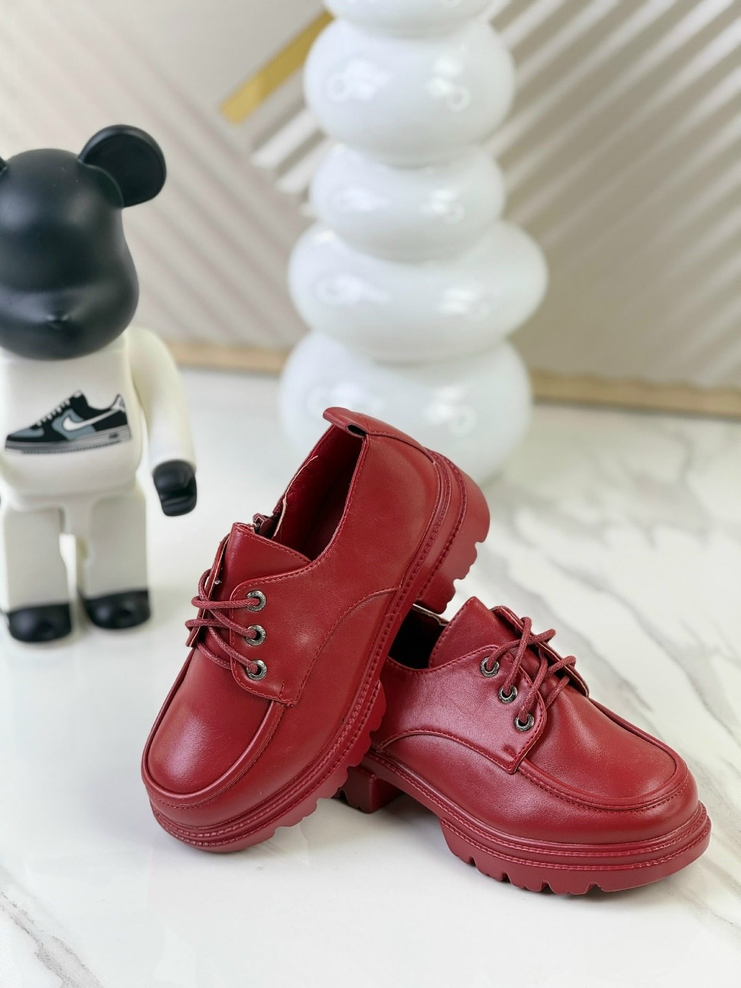 ,туфли ,женская ,полуботинки женские,красные полуботинки